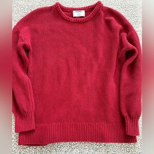 EUC Old Navy Tunic Length Sweater - Red